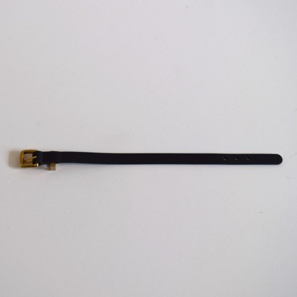 Marc by Marc Jacobs Black Silicon Rubber Belt Buckle Bracelet - Picture 5 of 5